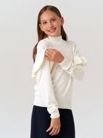 Джемпер для девочки AT244 молочный