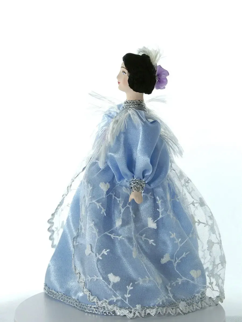 Кукла коллекционная фарфоровая Дама в бальном платье