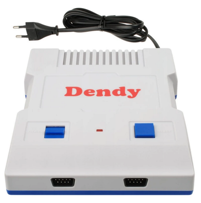 8 битная игровая приставка Dendy Junior (+300 встр. игр)
