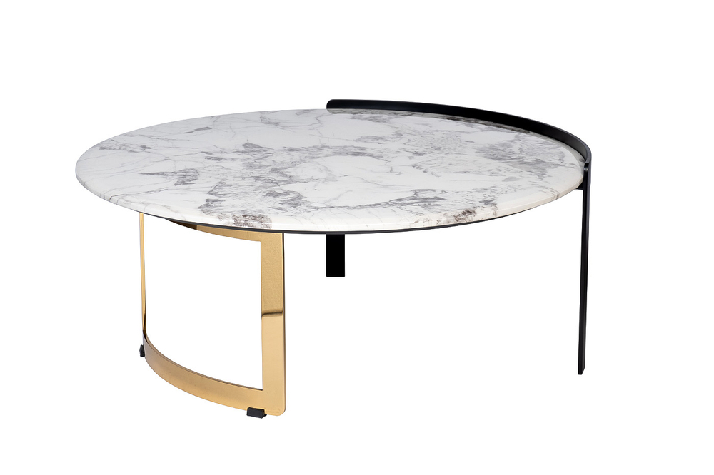 Стол журнальный Garda Decor Garda Decor Кадис (Cadiz) d90*38 см