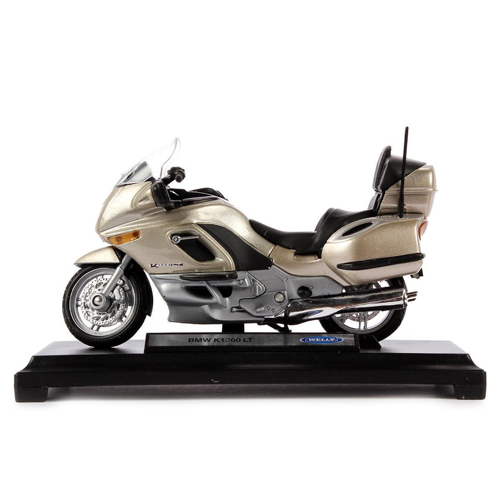 Мотоцикл ин. мет. 1:18 "BMW k1200lt" в коробка 12147PW (Kinsmart)