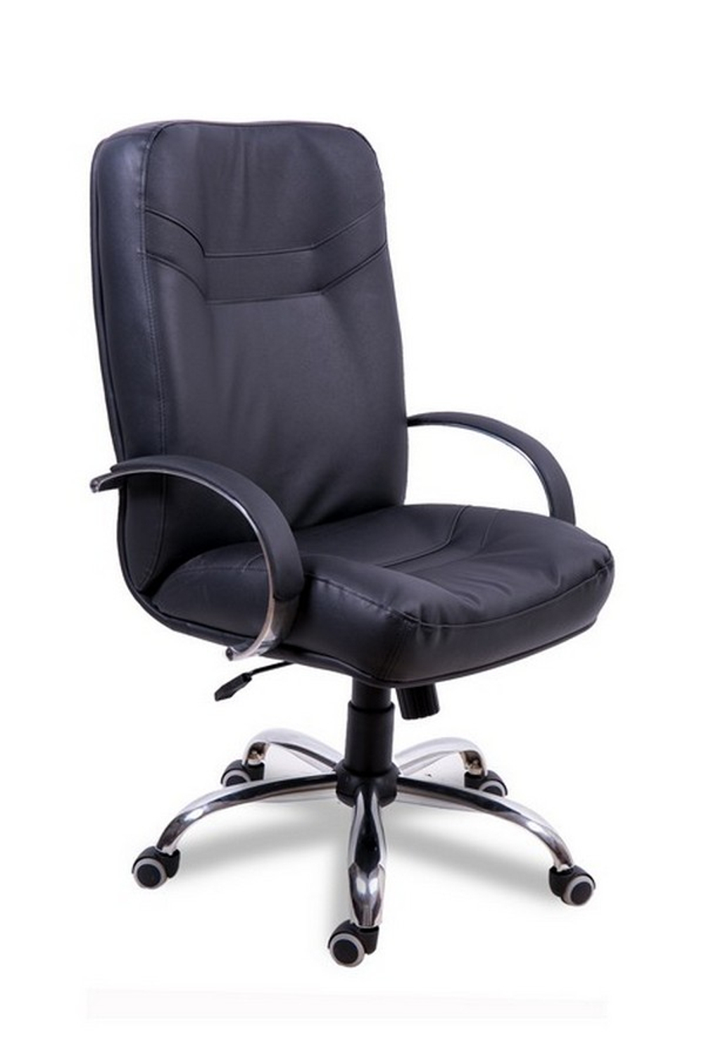Кресло для руководителя МИНИСТР КОРОТКИЙ ХРОМ