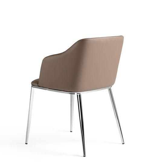 Стул F3201 /4022 экокожа цвет коричневый Испания