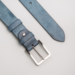 Ременная заготовка Аляска СКА34 цв. Синий, толщ. 3,3-3,5 мм