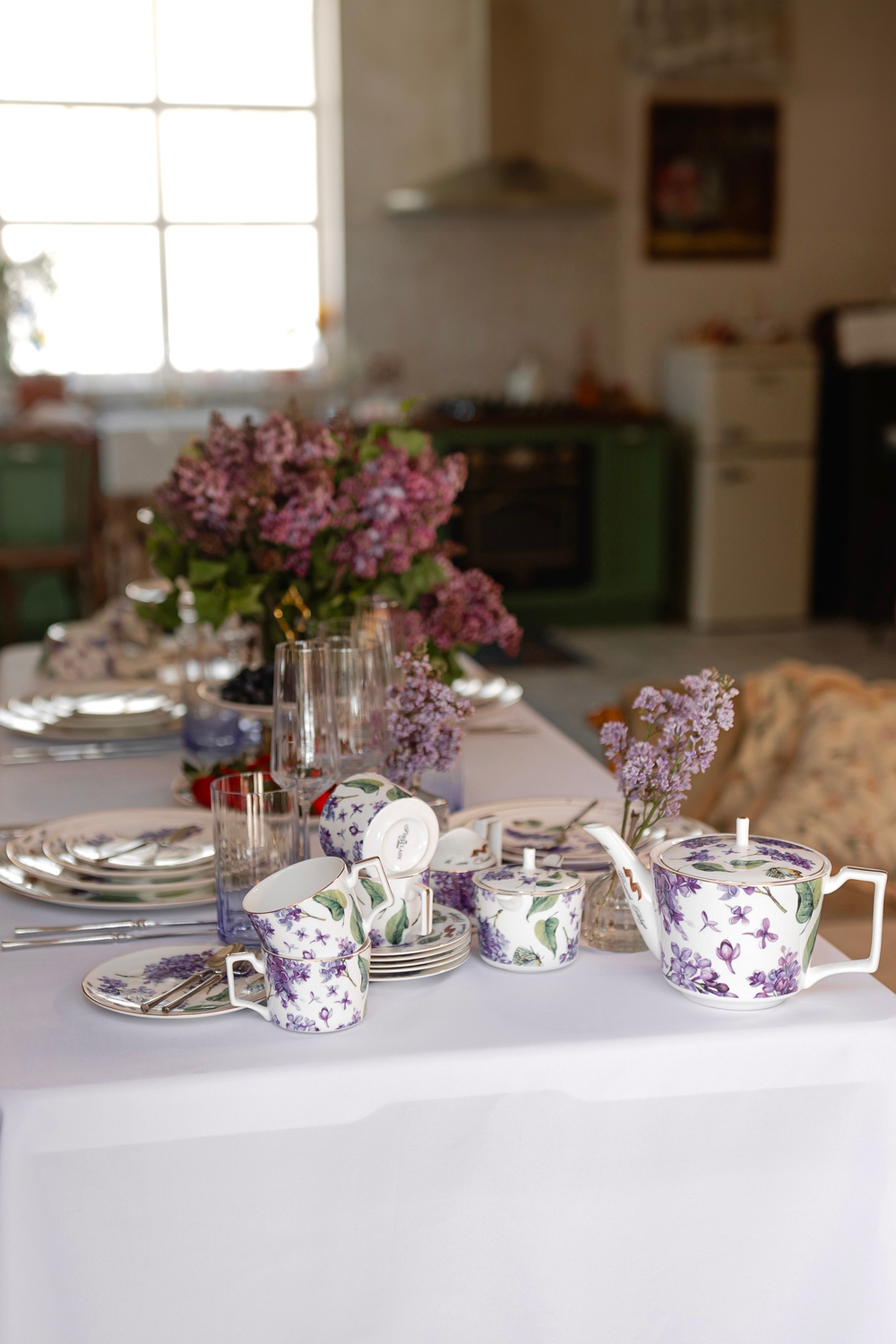 Сахарница First Lady Сирень Победы