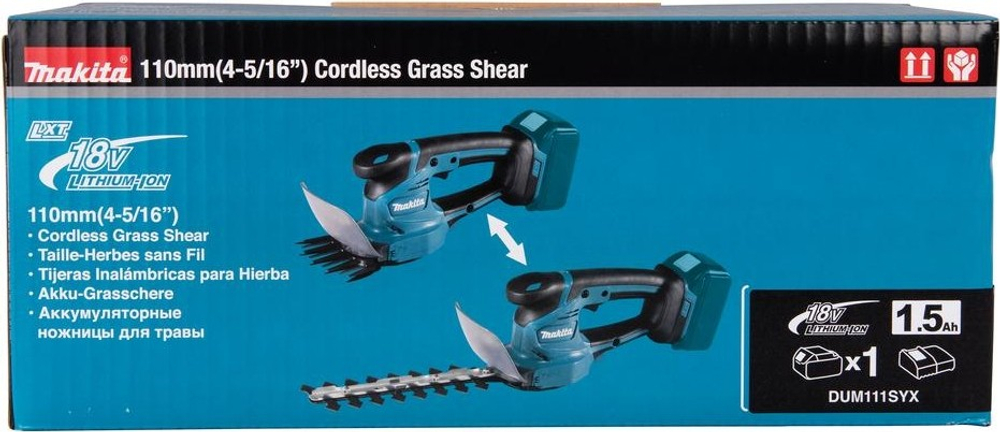 Ножницы для травы аккумуляторные MAKITA DUM 111 SYX DUM111SYX