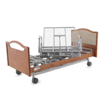 Кровать электрическая Med-Mos DB-2B с поворотным креслом в правую сторону (коричневый)