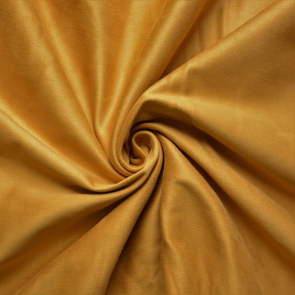 Искусственная замша Premium, двухсторонняя, цвет: горчица