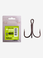 Крючки рыболовные (тройник) Saikyo 7046 BN 2X № 6 (50 шт. в упк.)