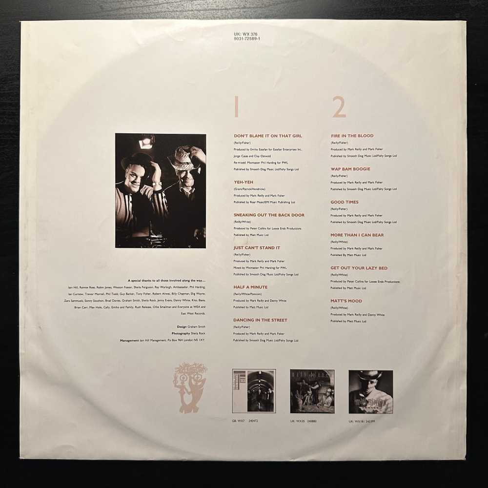 Matt Bianco - The Best Of Matt Bianco (Германия 1990г.)