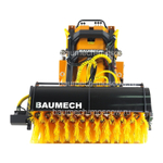 Baumech ML-03 Pro Щётка с гидравлическим поворотом ширина 115см, диаметр 55см, угол поворота 25°