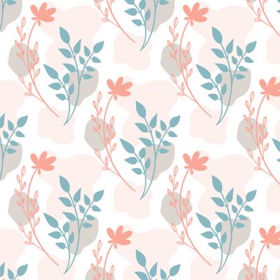 Цветы на светлом фоне