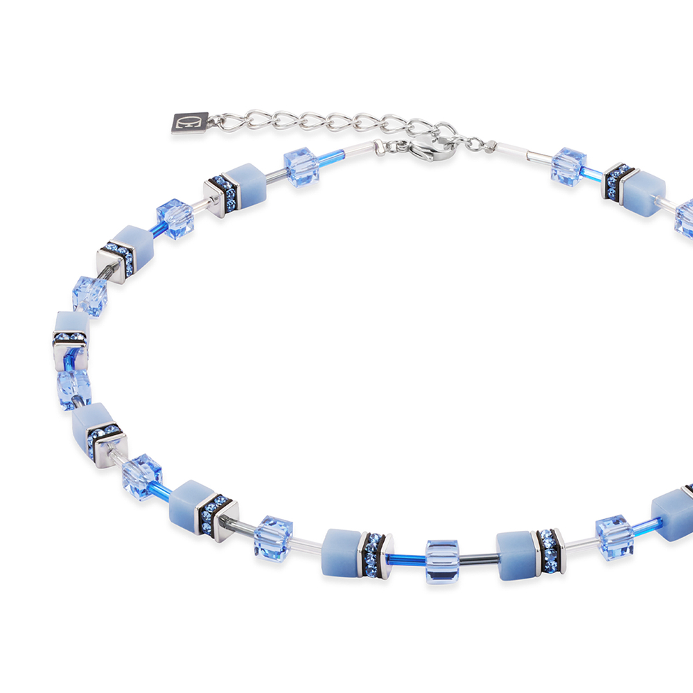 Колье Coeur de Lion Blue-Silver 4020/10-0717