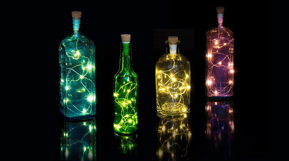 Usb-гирлянда bottle