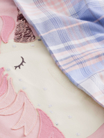 Пижама для девочки Next B26-747, Розовый, Голубой