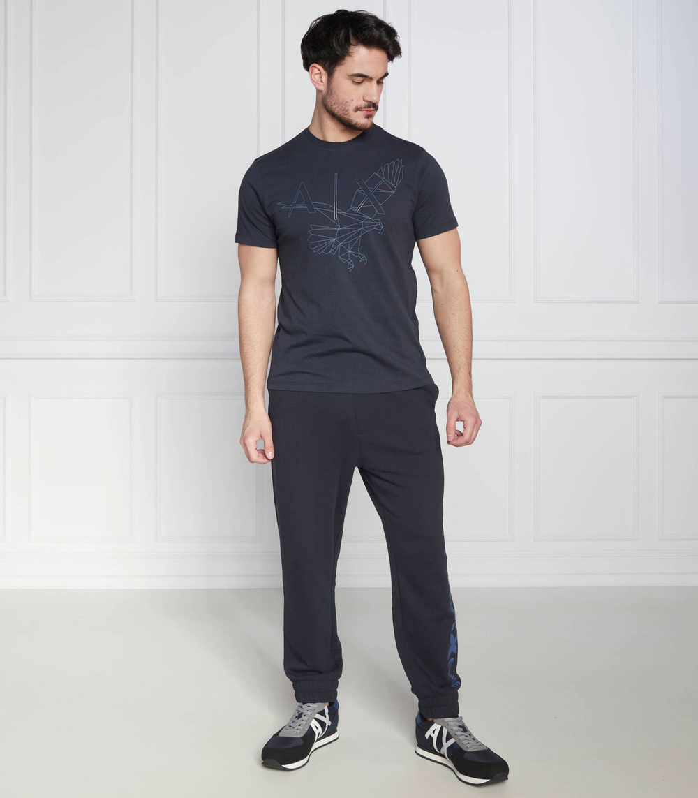 спортивные штаны Armani Exchange - темно-синий(3RZPFA ZJXAZ)