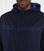 Двухсторонняя куртка Dolce & Gabbana - темно-синий(G9AHBT FUMQ7)