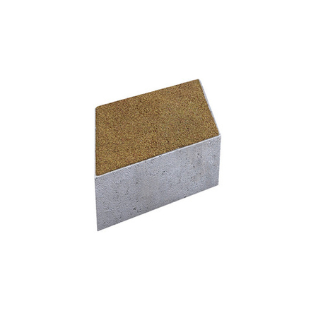 Тротуарная плитка РОМБ - Листопад гранит Сахара