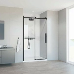 Душевая дверь Vincea Como Soft VDS-1CS120CLB 120 профиль черный/стекло прозрачное