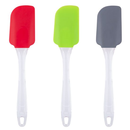 Лопатка кухонная силиконовая 24,5х5,5 см Kamille KM-7500