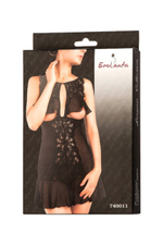 Комбинации с открытой грудью LXL (46-48) (Цвет: черный)