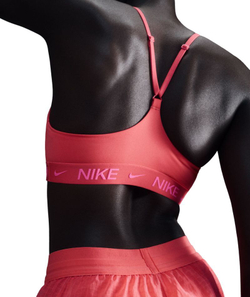 ТОП теннисный Nike Indy Light Support Padded Adjustable Sports Bra - Розовый
