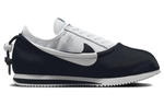 CLOT x Nike Cortez comfortable and versatile non-slip wear-resistant lightweight low-cut casual running shoes for men and women in the same style black and white