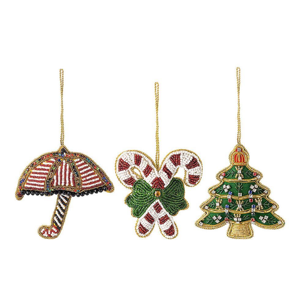 Набор ёлочных украшений Christmas blink из коллекции New Year Essential, 3 шт.
