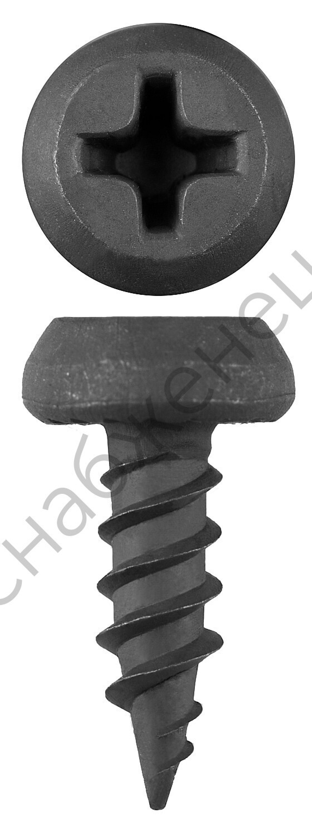 ЗУБР КЛМ-Ф 11 х 3.5 мм, фосфат., конусная головка, саморез для лист. металла, 22000 шт (4-300110-35-11)