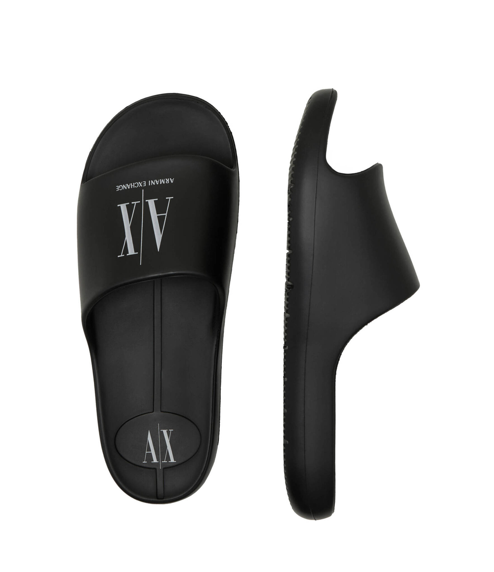Шлепанцы Armani Exchange - черный(XUP012 XV675)