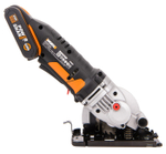 Дисковая пила аккумуляторная WORX SAW WX527.9