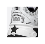 Женские кроссовки Dior Chrono Sneaker — бело‑чёрные
