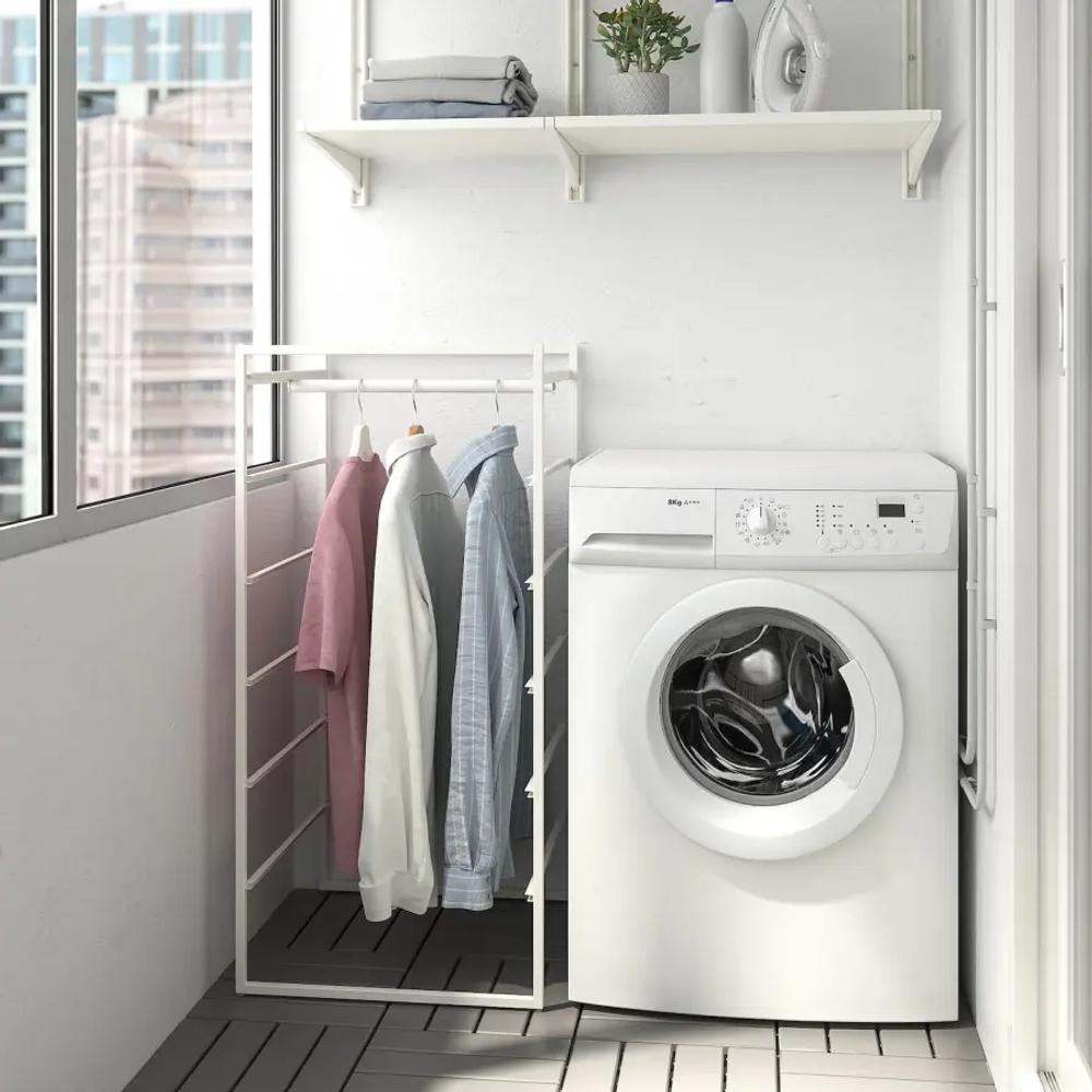 Открытый шкаф - JONAXEL IKEA/ЙОНАХЕЛЬ ИКЕА, 50х51х104 см, белый