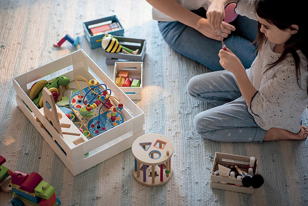 Ящик для хранения tidy&store, 15,4х11,3х6,9 см, бежевый