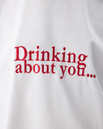 WHITE EMBROIDERED TSHIRT