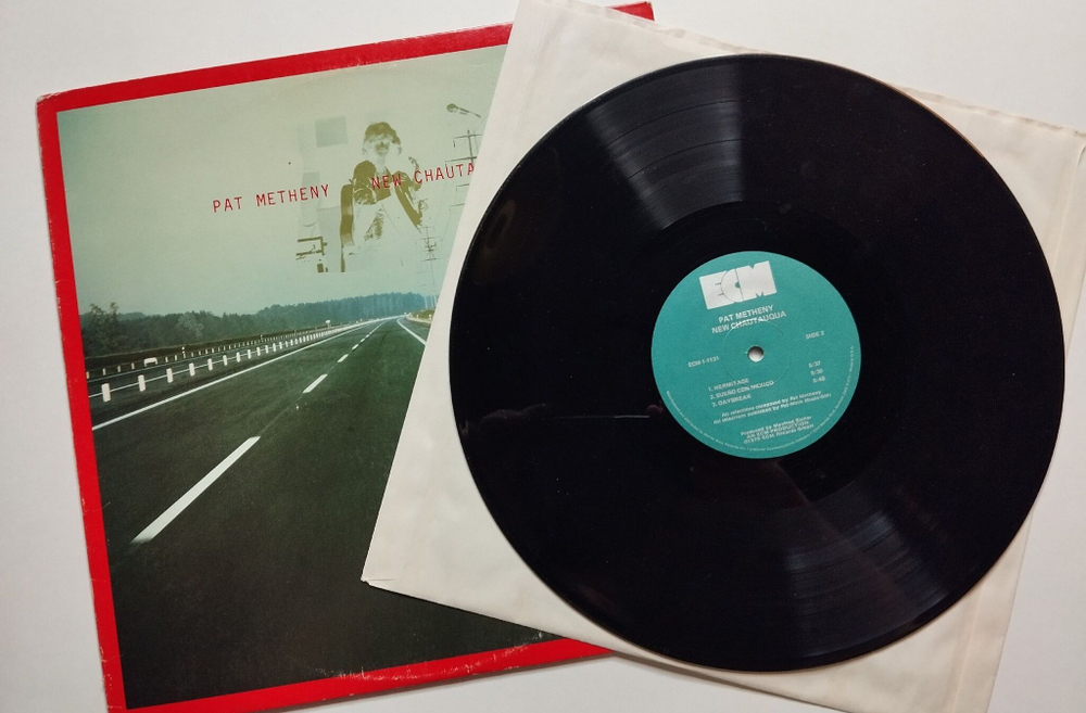 Винтажная виниловая пластинка LP Pat Metheny New Chautauqua (USA 1979)