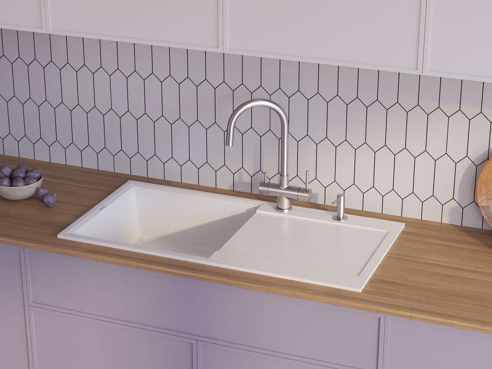 Мойка Omoikiri Sakaime 100-BE Tetogranit | Ваниль