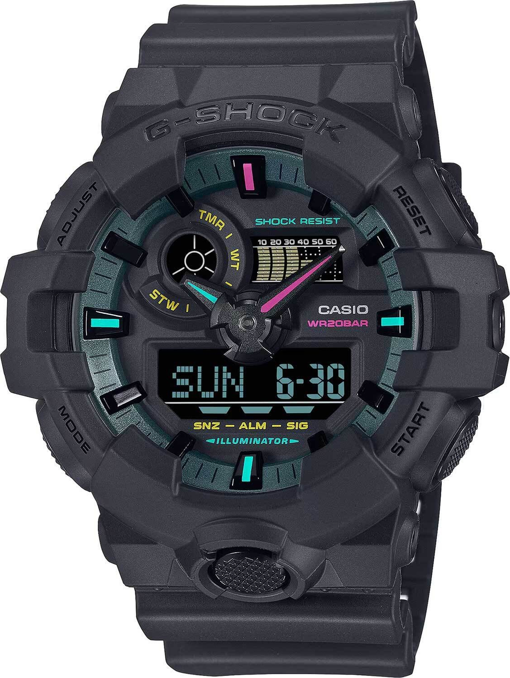 Мужские наручные часы Casio G-Shock GA-700MF-1A