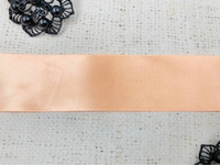 Лента атласная, ш. 5 см, персиковый