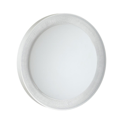 3031/DL TAN SN 000 Светильник пластик/белый/прозрачный LED 48Вт 3000-6500K D450 IP43 пульт ДУ/ LampSmart ASUNO