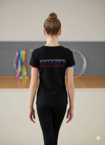 Футболка Триколор со стразами