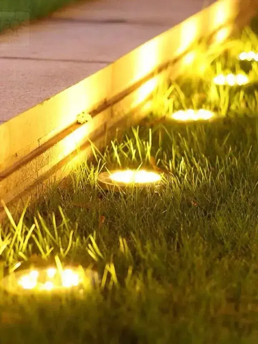 Фонарики садовые на солнечных батареях 4шт