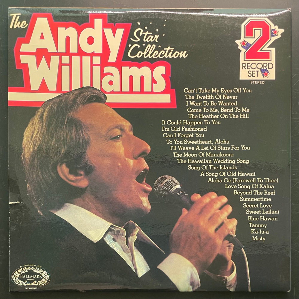 Andy Williams ‎– The Andy Williams Star Collection 2LP (Англия)