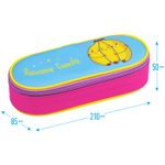 Пенал 1 отделение 210х85 Berlingo Bananas, овальный, ткань