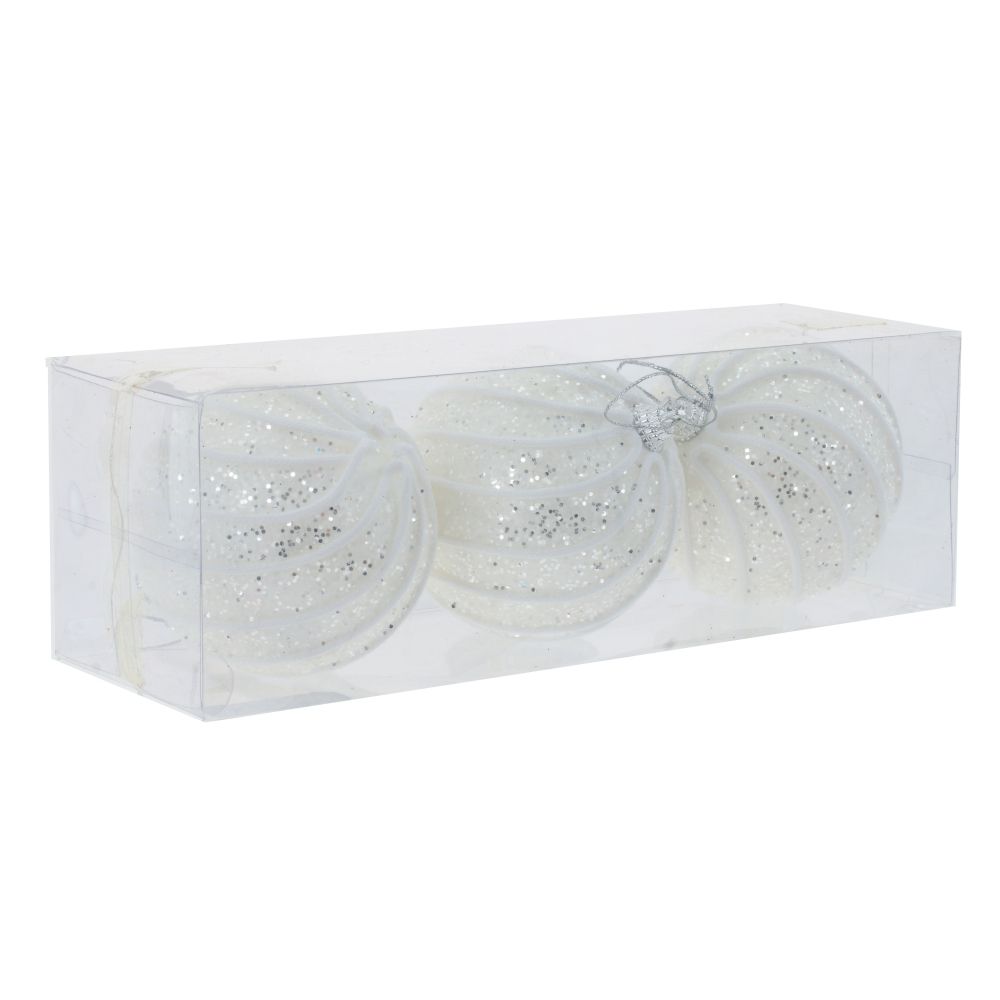 GAEM Набор из 3шт Украшение новогоднее "Шар", D 8 см, L23,5 W8 H8 см