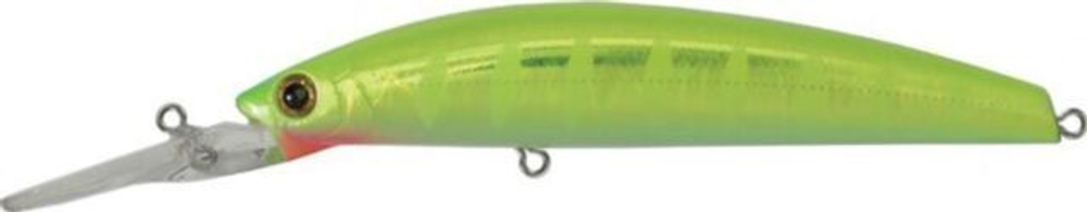Воблер Bassday Sugsr Minnow SG 90F P-503 Pearl Candy-Lime