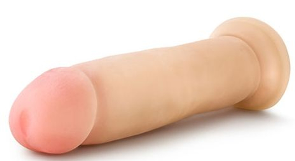 Телесный фаллоимитатор 9.5 Inch Sensa Feel Magnum Dong - 24,1 см. (Цвет: телесный)
