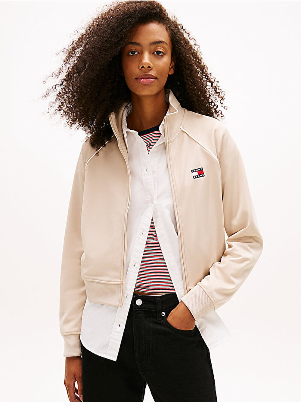 Женская толстовка Tjw Badge Track - TOMMY HILFIGER