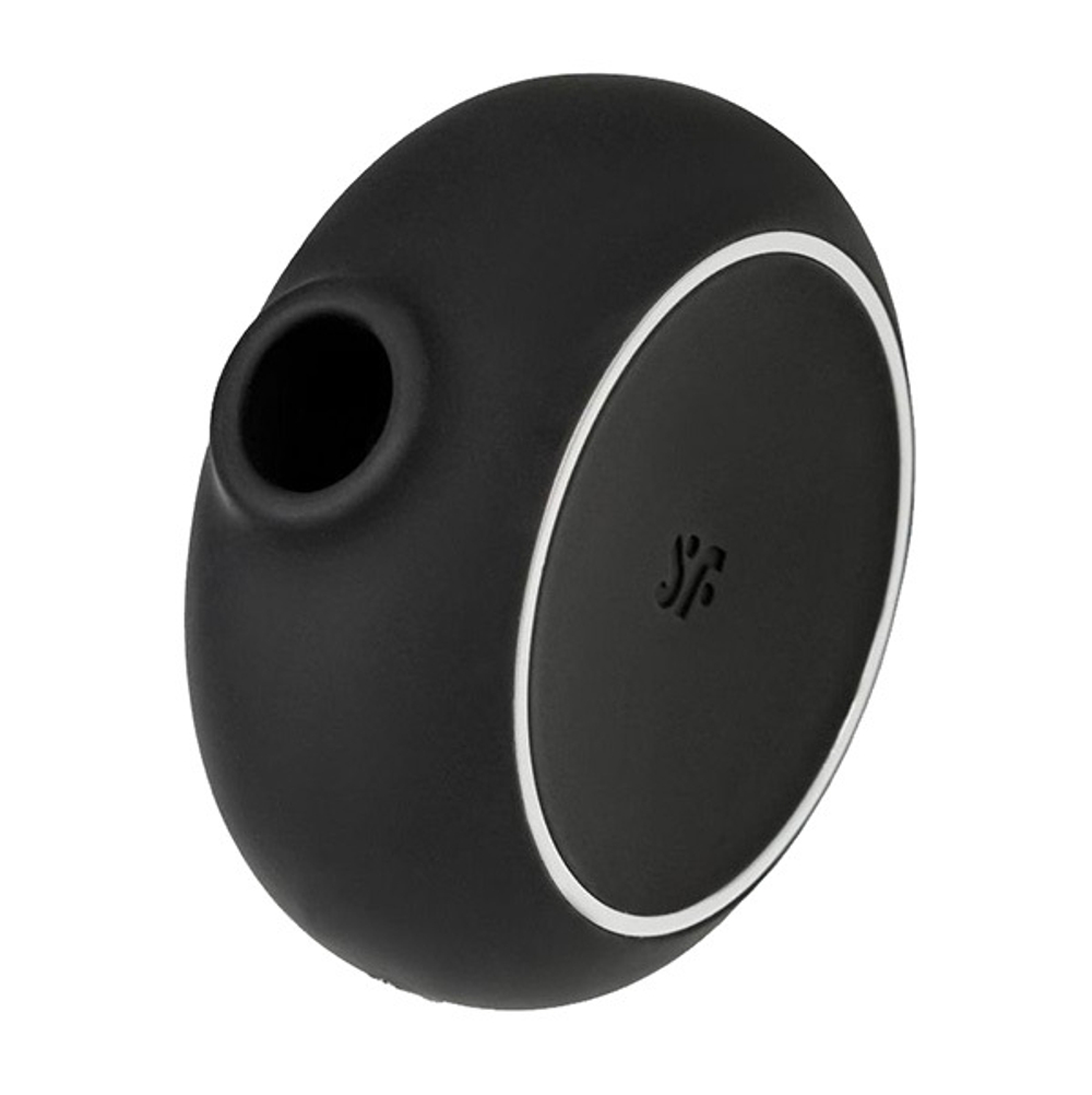 Черный клиторальный стимулятор Satisfyer Pro To Go 3 Black