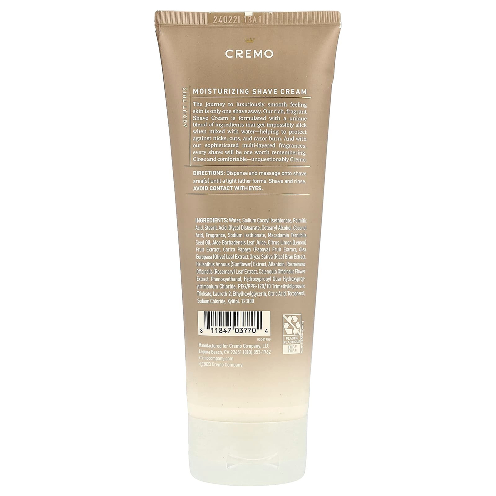Cremo, Крем для бритья, цветение миндаля, 177 мл (6 жидк. Унций)